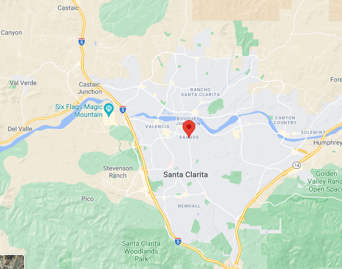 Appliance Repair Map Service Area for SCV